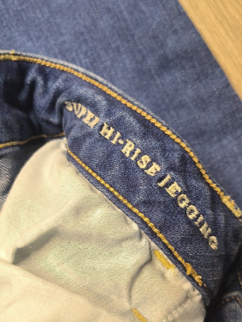 Jegging High Rise w/28.5" Inseam Super High Rise Stretch🦅 American Eagle sac802 - Picture 4 of 6